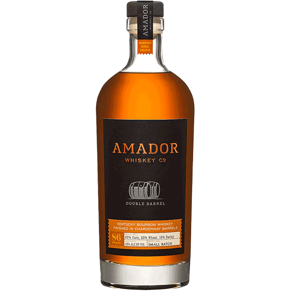 Picture of Amador Whiskey Co. Double Barrel Chardonnay Cask Finish Kentucky Bourbon Whiskey