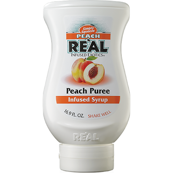 Picture of Real Infused Madagascar Peach Puree Infused Syrup