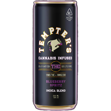 Picture of Tempter's 10mg THC/CBD Blueberry Spritz (4 x 12oz cans)
