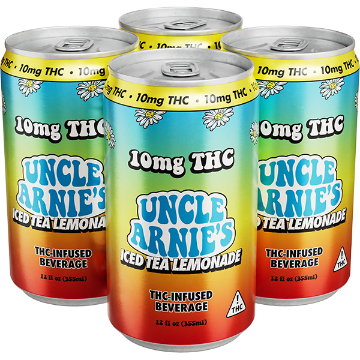 Picture of Uncle Arnie's 10mg THC Iced Tea Lemonade (4 x 12oz cans)