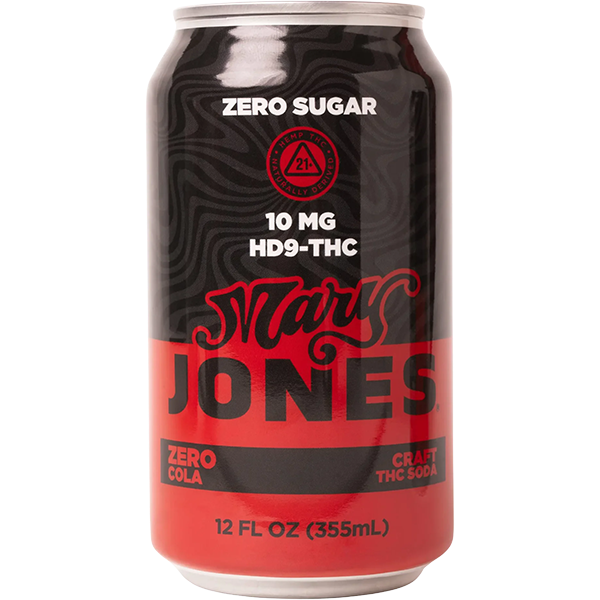 Picture of Mary Jones 10mg THC Zero Cola (4 x 12oz cans)