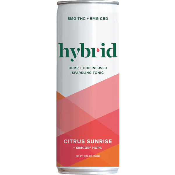 Picture of Hybrid 5mg THC Citrus Sunrise Tonic (4 x 12oz cans)