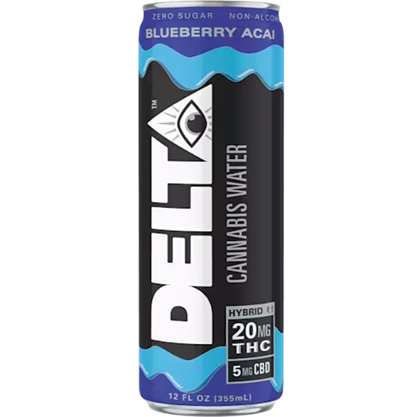 Picture of Delta 20mg THC Blueberry Acai (4 x 12oz cans)