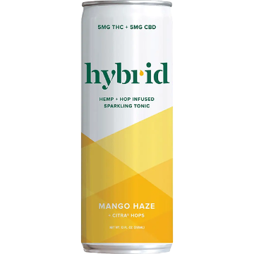 Picture of Hybrid 5mg THC Mango Haze Tonic (4 x 12oz cans)