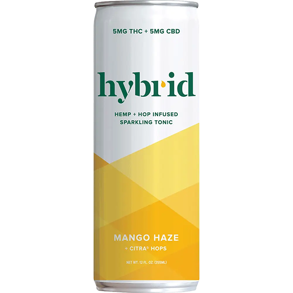 Picture of Hybrid 5mg THC Mango Haze Tonic (4 x 12oz cans)