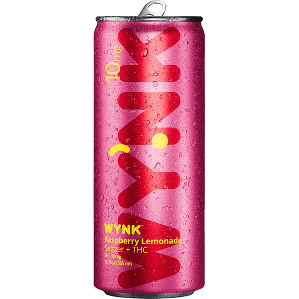 Picture of Wynk 10mg THC Raspberry Lemonade (4 x 12oz cans)