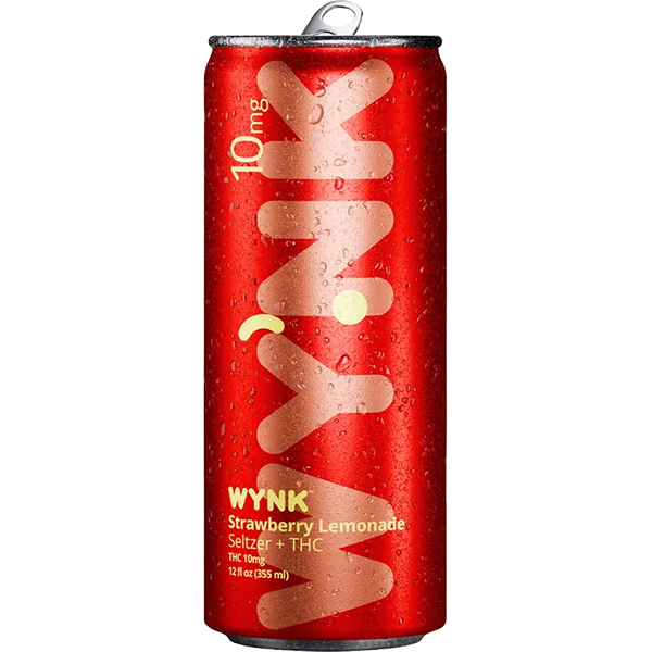 Picture of Wynk 10mg THC Strawberry Lemonade (4 x 12oz cans)