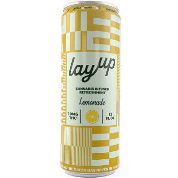 Picture of Layup 10mg THC Lemonade (4 x 12oz cans)