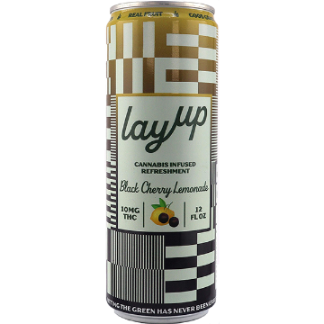Picture of Layup 10mg THC Black Cherry Lemonade (4 x 12oz cans)