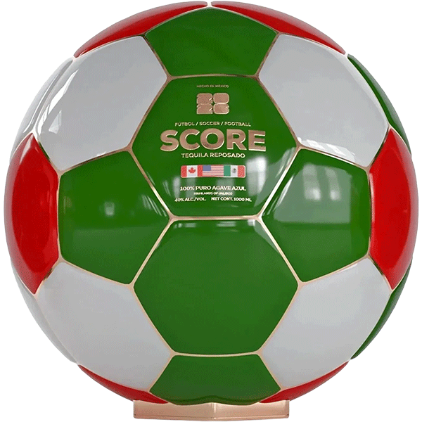 Picture of Score Reposado Tequila Mexico Soccer Ball Edition