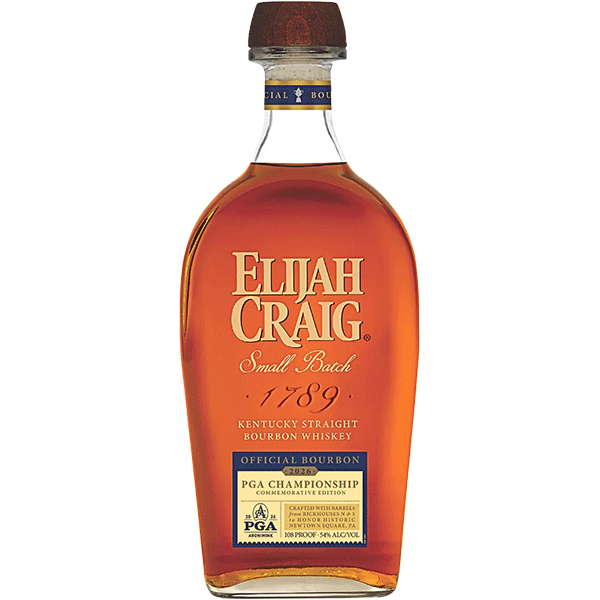 Picture of Elijah Craig Small Batch PGA Championship 2026 Edition Kentucky Straight Bourbon Whiskey