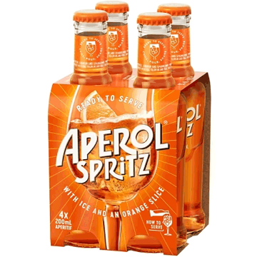 Picture of Aperol Spritz (4 x 200ml bottles)