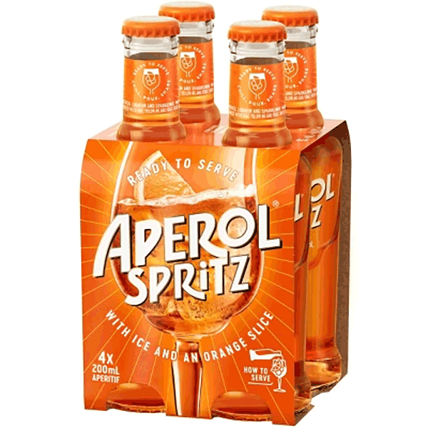 Picture of Aperol Spritz (4 x 200ml bottles)