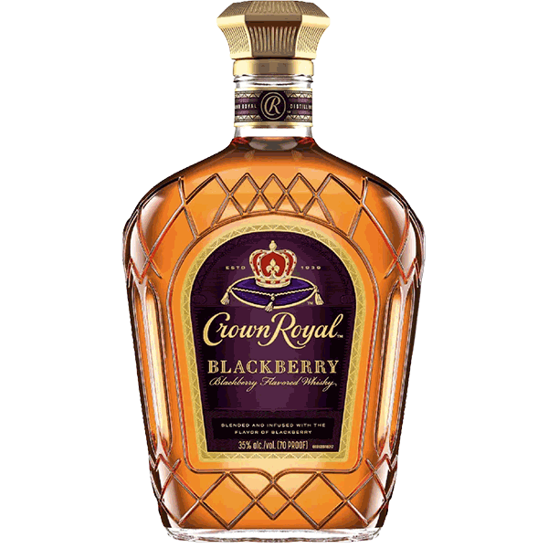 Picture of Crown Royal Blackberry Flavored Canadian Whisky