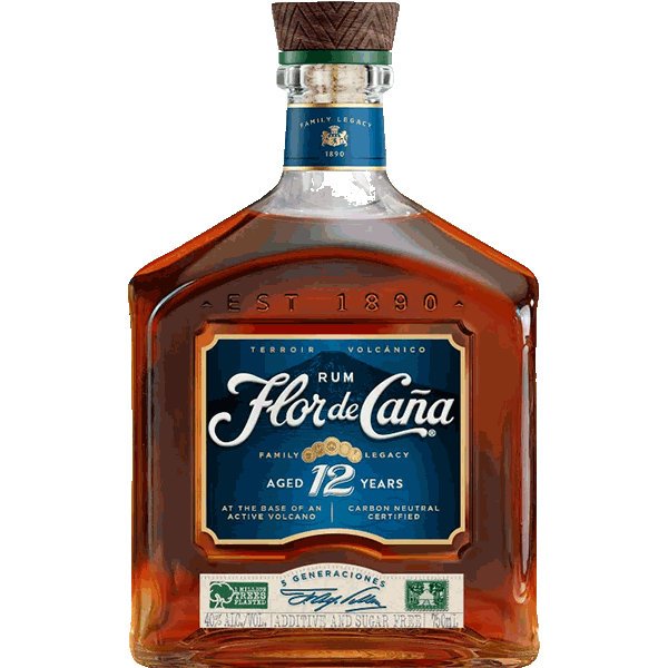 Picture of Flor de Cana 12-Year-Old Gold Rum