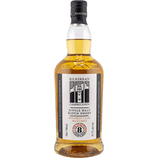 Picture of Kilkerran 8-Year-Old Cask Strength Single Malt Scotch Whiskey