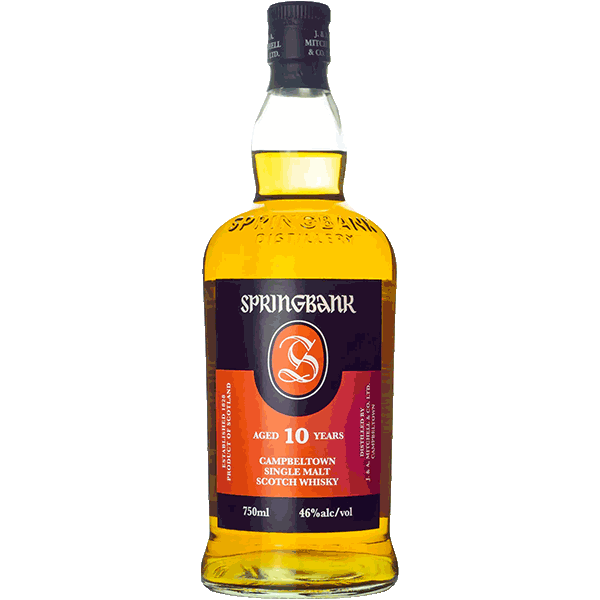 Picture of Springbank 10-Year-Old Campbeltown Single Malt Scotch Whisky